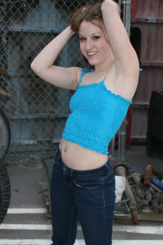 Outside